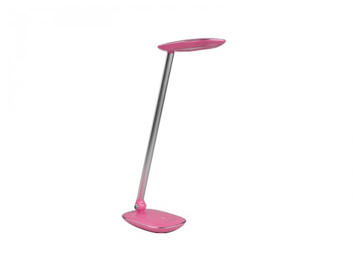 Růžová stolní LED lampička 