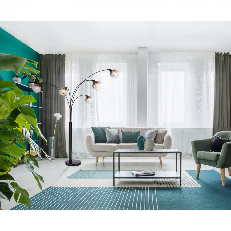 Stojací lampa pokojová Globo Seymour