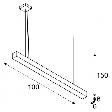 Lustr/závěsné svítidlo  LED LA 1000928-2