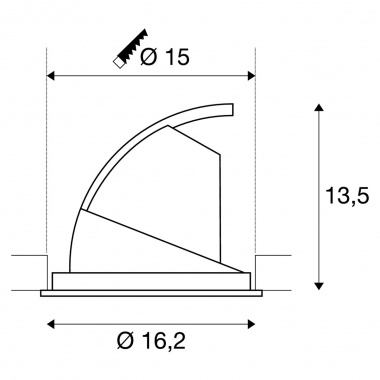 Stropní svítidlo  LED LA 1002889-8