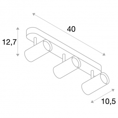 Nástěnné svítidlo  LED LA 1002976-4