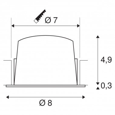 Stropní svítidlo  LED LA 1003769-4