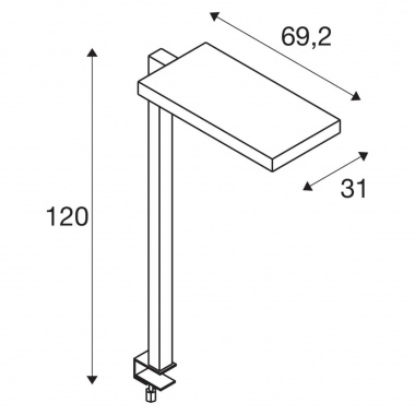 Pokojová stolní lampa LA 1005394-7