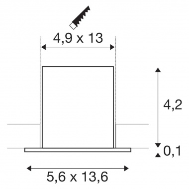 Stropní svítidlo LA 1005410-4