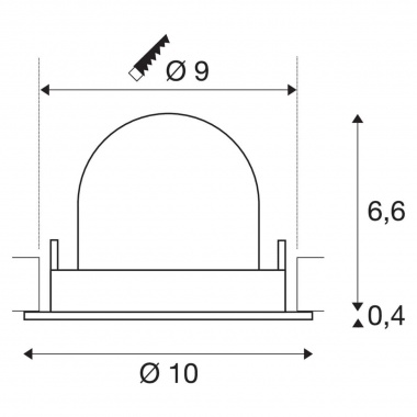 Stropní svítidlo LA 1005876-8