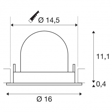 Stropní svítidlo LA 1006000-7