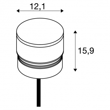 Venkovní sloupek LA 1006383-5