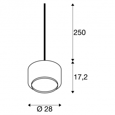 Lustr/závěsné svítidlo LA 1006399-7