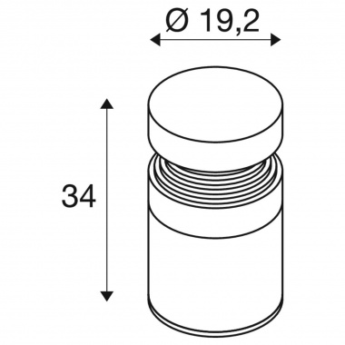Venkovní sloupek LA 1008838-4