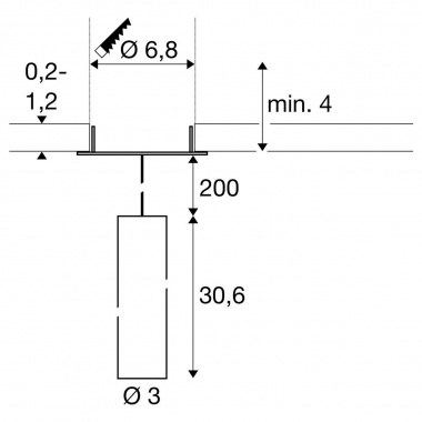Lustr/závěsné svítidlo LA 1009067-4
