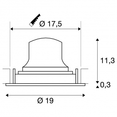 Stropní svítidlo LA 1009996-2