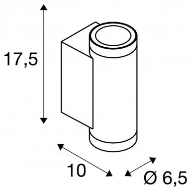 Nástěnné svítidlo LA 1010163-4