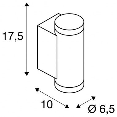 Nástěnné svítidlo LA 1010166-3
