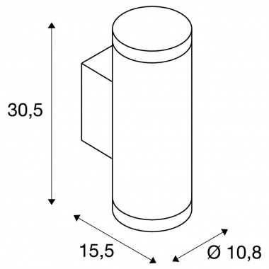 Nástěnné svítidlo LA 1010173-3