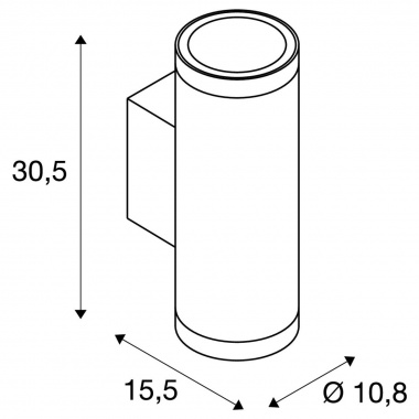 Nástěnné svítidlo LA 1010176-4