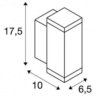Nástěnné svítidlo LA 1010178-3