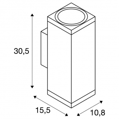 Nástěnné svítidlo LA 1010189-3