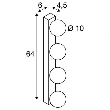 Nástěnné svítidlo LA 1010193-7