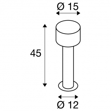 Venkovní sloupek LA 1010197-4