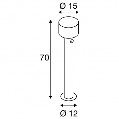 Venkovní sloupek LA 1010200-5