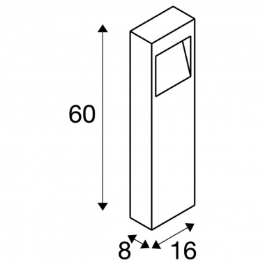 Venkovní sloupek LA 1010204-4