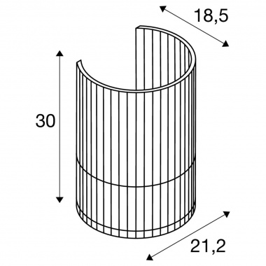 Nástěnné svítidlo LA 1010401-6