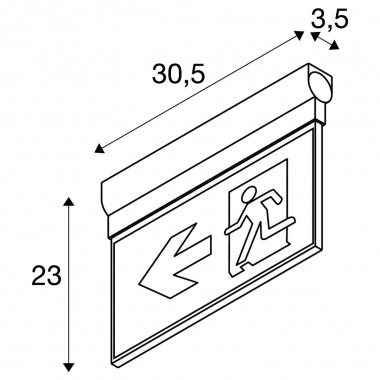 Nouzové osvětlení LA 1010504-5