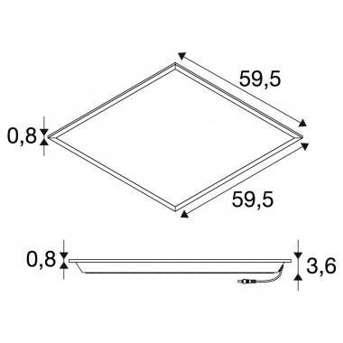 LED svítidlo LA 1010748-4