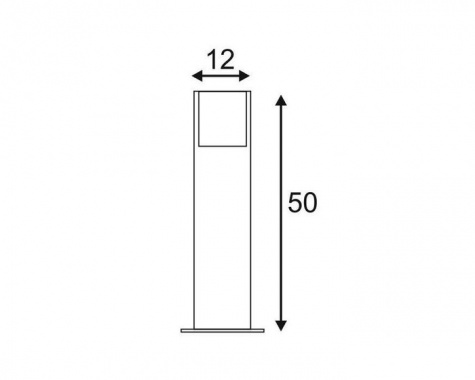 Venkovní sloupek  LED LA 228545-1