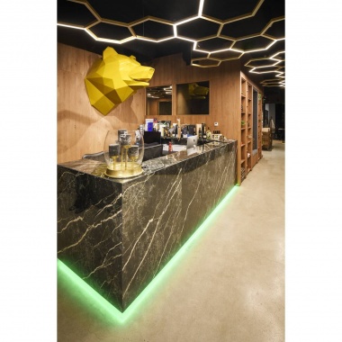 GRAZIA 20 profil k zabudování LED 3m černý - BIG WHITE SLV-5