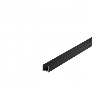 GRAZIA 20 profil na stěnu LED standard hladký 3m černý - BIG WHITE SLV-3