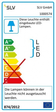 Vestavné bodové svítidlo 230V  LED SLV LA 1000574-4