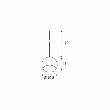 Lustr/závěsné svítidlo SLV LA 1002045-8