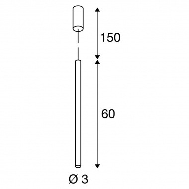 Lustr/závěsné svítidlo  LED SLV LA 1002172-5