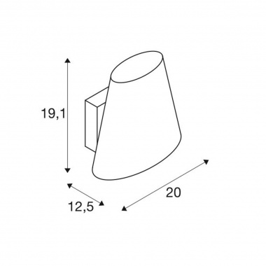 Nástěnné svítidlo  LED LA 1002859-8