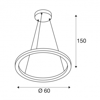 Lustr/závěsné svítidlo  LED LA 1002909-8