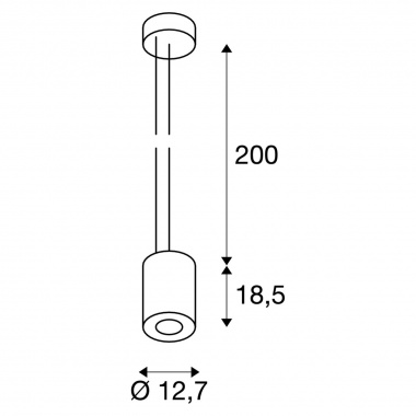 Lustr/závěsné svítidlo  LED LA 1003275-7