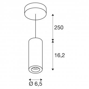 Lustr/závěsné svítidlo  LED LA 1004438-3