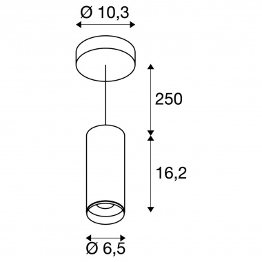 Lustr/závěsné svítidlo  LED LA 1004439-7