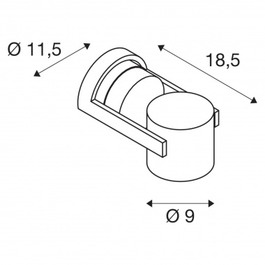 Stropní svítidlo  LED LA 1004664-6