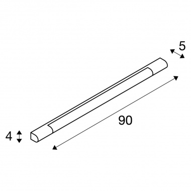 Nástěnné svítidlo  LED SLV LA 149772-6