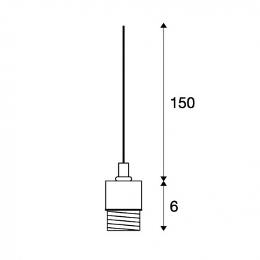 Lustr/závěsné svítidlo SLV LA 132661-2