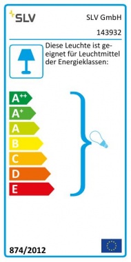 FORCHINI M závěsná pro 1-okr. lištu černý adaptér černá/zlatá 230V E27 40W SLV LA 143932-4