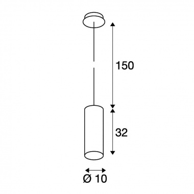 Lustr/závěsné svítidlo SLV LA 149381-4