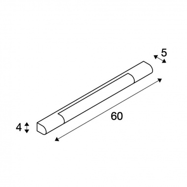 Nástěnné svítidlo  LED SLV LA 149762-3