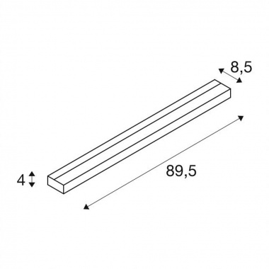 Nástěnné svítidlo  LED SLV LA 151791-2