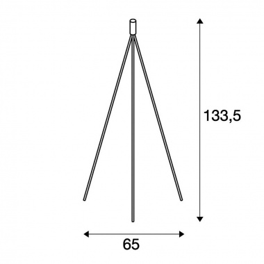 Stojací lampa SLV LA 155492-4