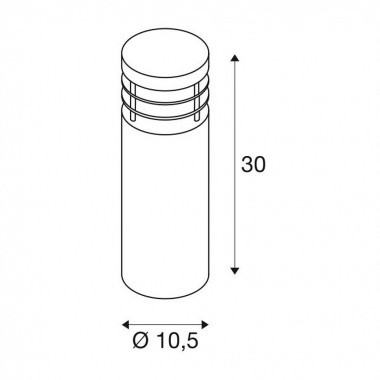 Venkovní sloupek SLV LA 230063-3