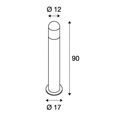 Venkovní sloupek SLV LA 231475-3