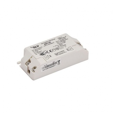 LED DRIVER, 15W, 500mA, incl. strain relief, dimmable	9,1-15W, 500 mA, stmívatelné s TRIAC stmívačem SLV LA 464144-1